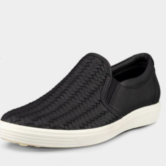 ECCO Women's Soft 7 Woven Slip-on 2.0 Sneaker - Picture 1 of 10